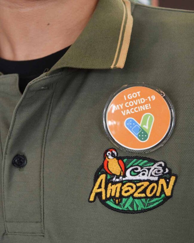 amazon3 เข็มกลัดอะคริลิค