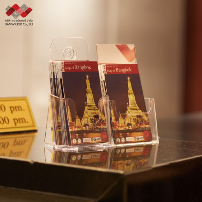 brochure holder กล่องใส่โบรชัวร์