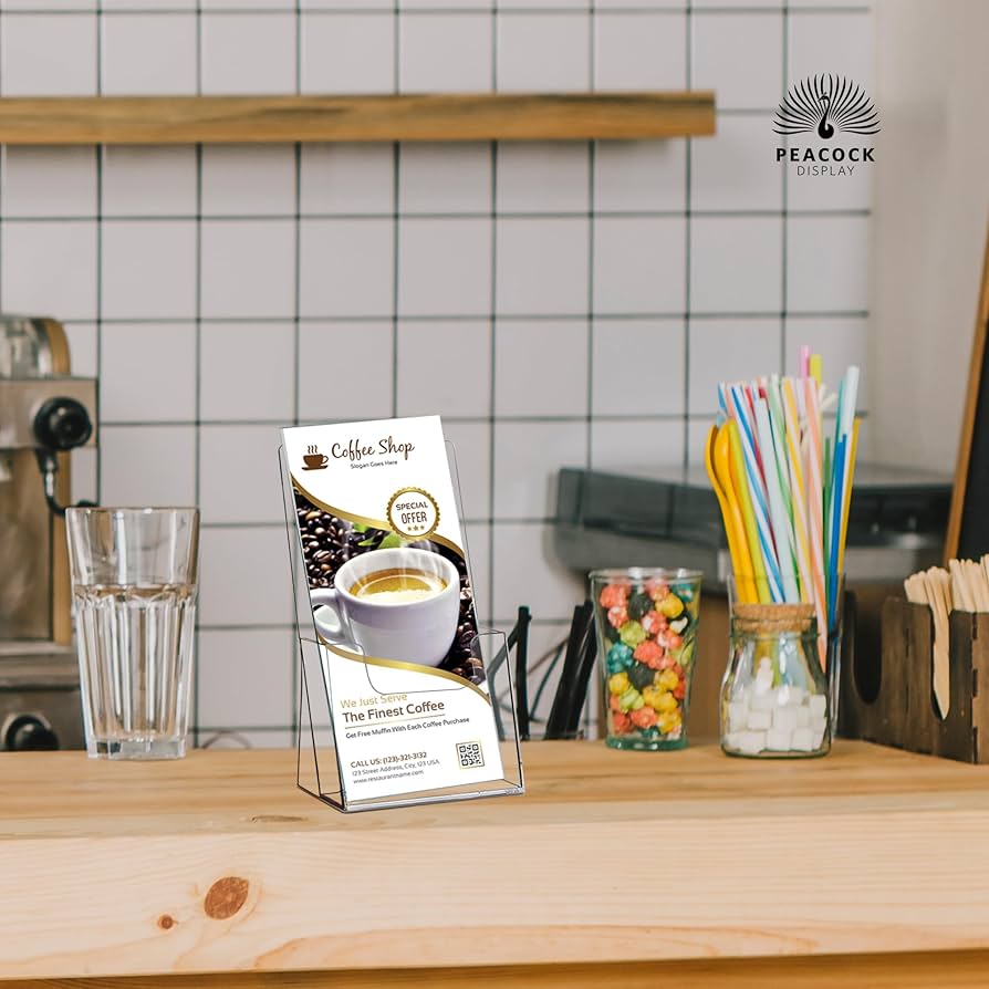 กล่องใส่โบรชัวร์