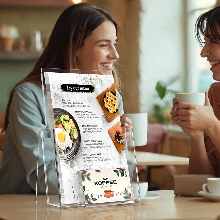 กล่องใส่โบรชัวร์