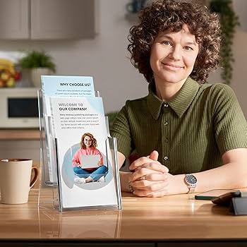 กล่องใส่โบรชัวร์