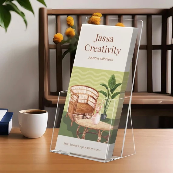 กล่องใส่โบรชัวร์