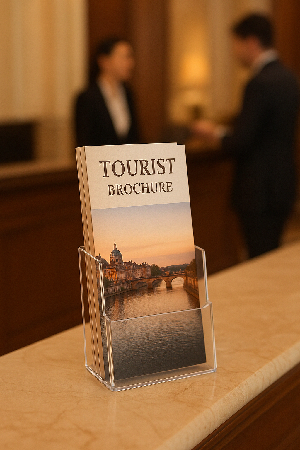 กล่องใส่โบรชัวร์