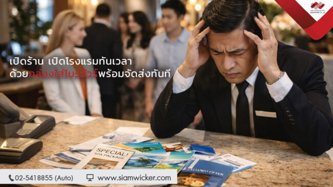 facebook3 กล่องใส่โบรชัวร์