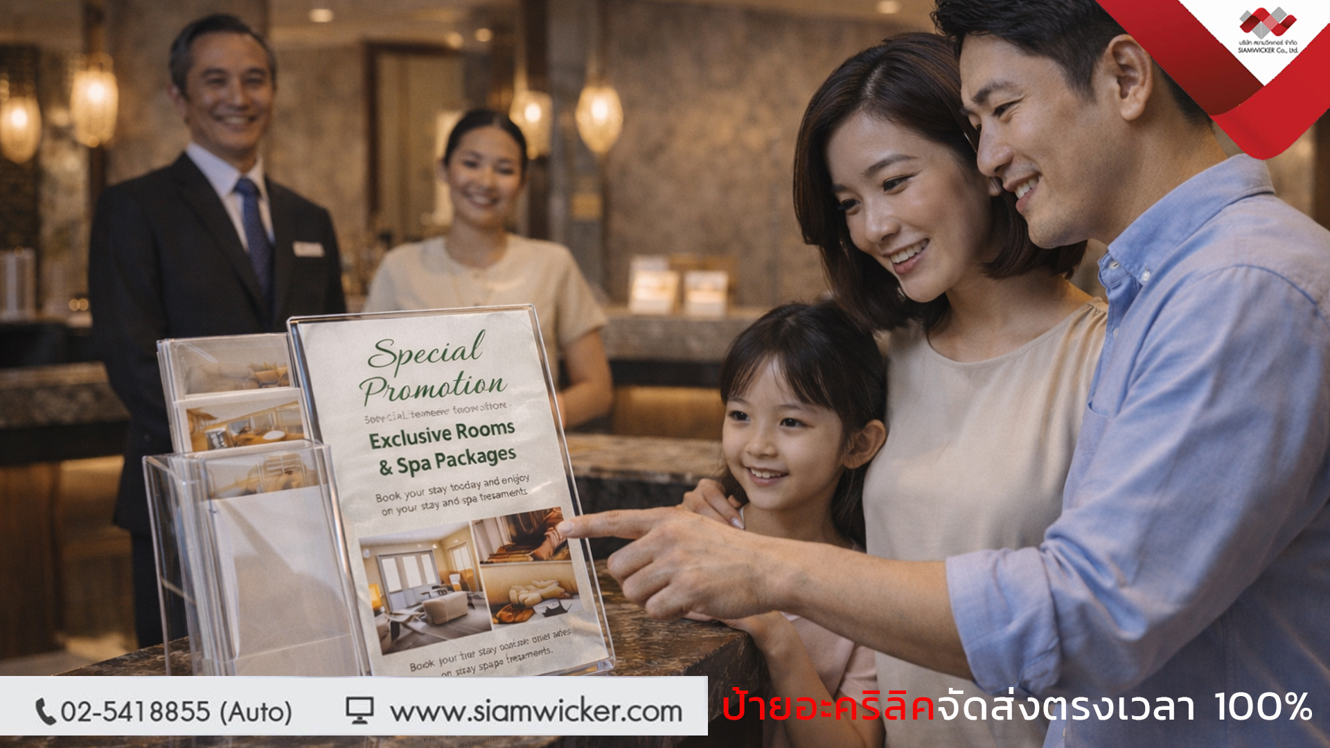 ป้ายอะคริลิค