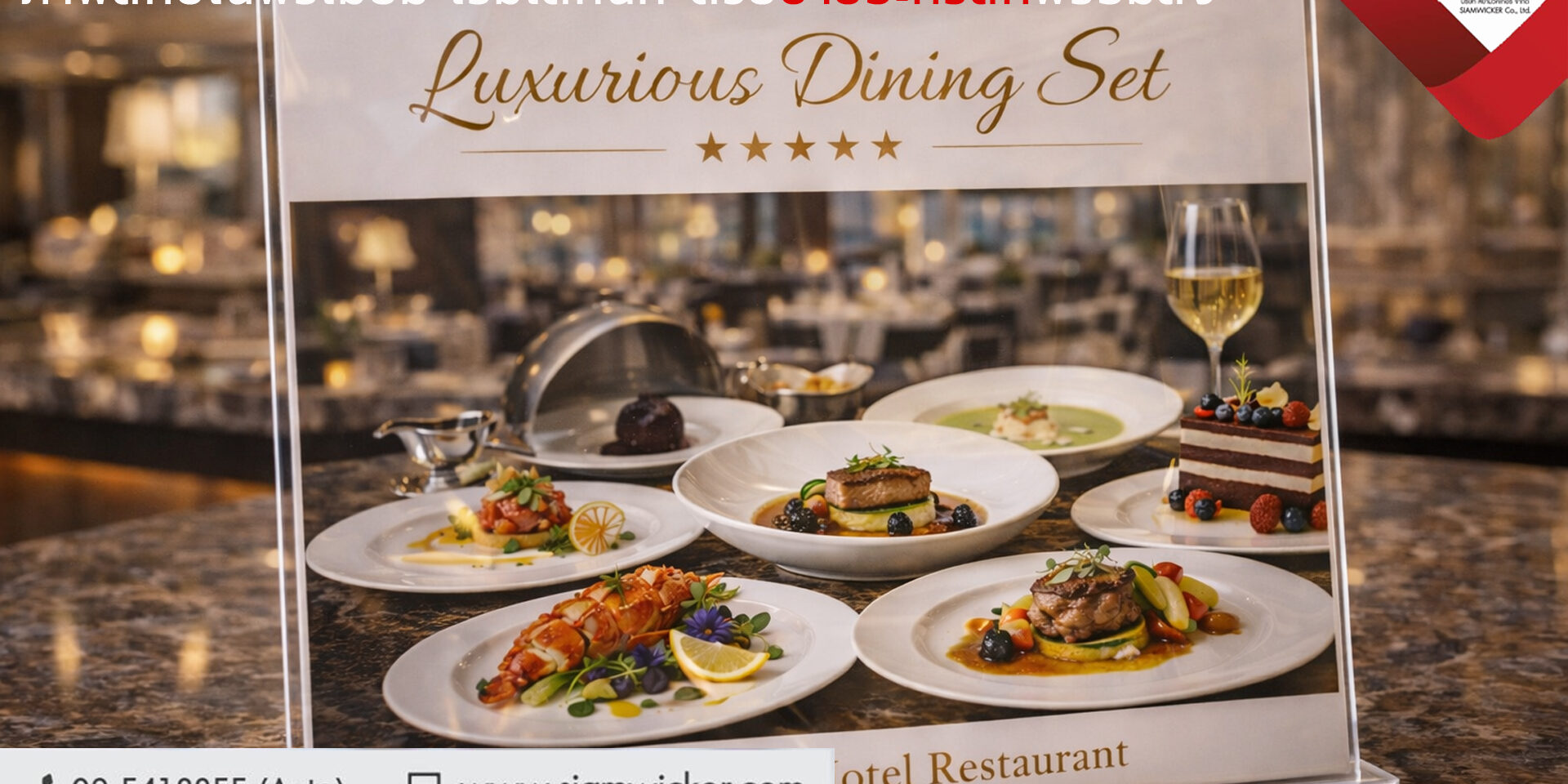 ป้ายอะคริลิค