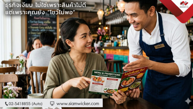 กล่องใส่โบรชัวร์