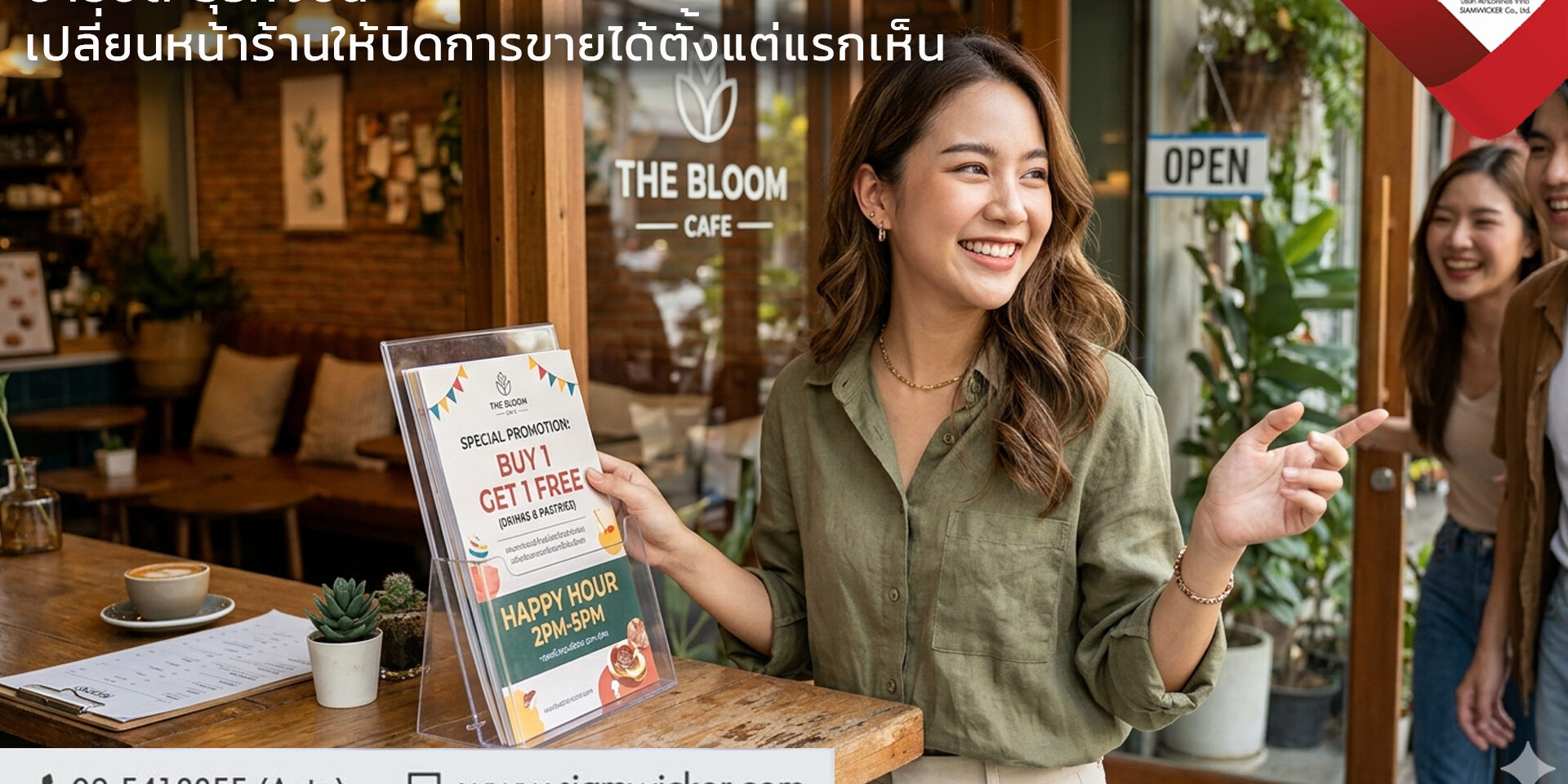facebook23 ป้ายอะคริลิค