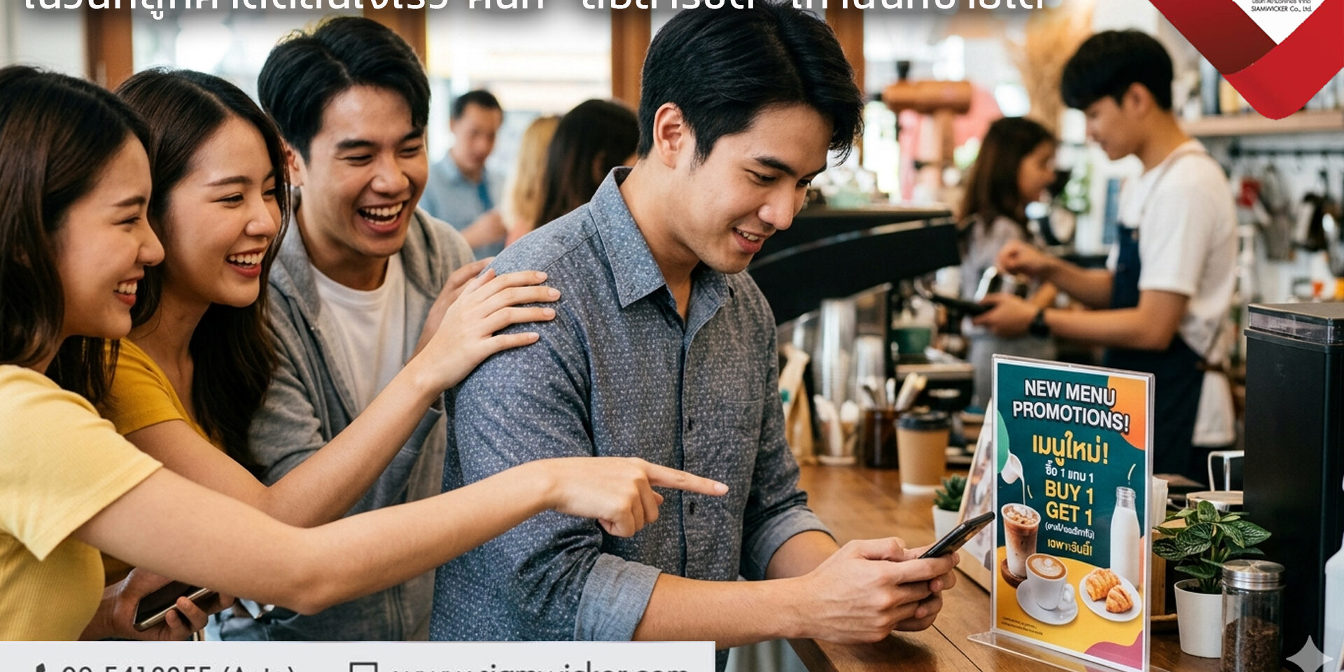 facebook28 ป้ายอะคริลิค