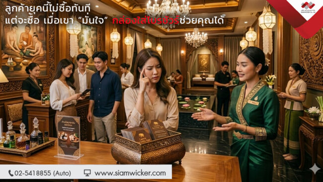 กล่องใส่โบรชัวร์